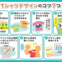 Tシャツデザインのコツとは?初心者でも安心なデザイン集あり