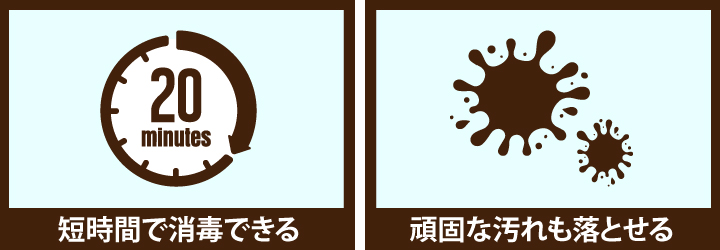 タオルの熱湯消毒がおすすめの理由