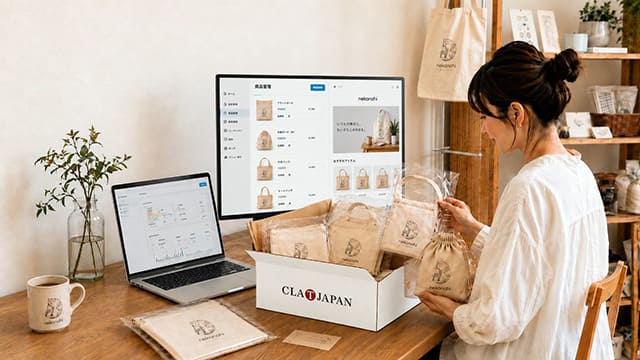 ネットショップでの販売