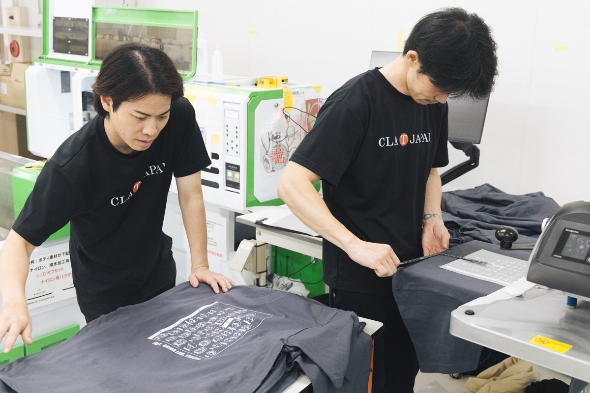 CLAT-JAPANのオリジナルTシャツ製作