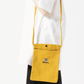 キャンバスフロントポケットサコッシュ