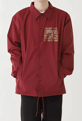 ナイロンコーチジャケット