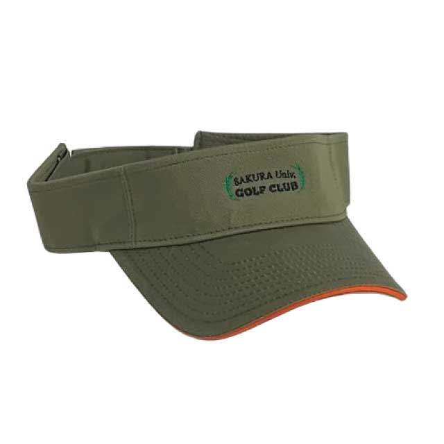 カラフルラインバイザー