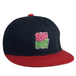 フラットバイザーキャップ