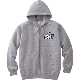 ジップアップパーカー