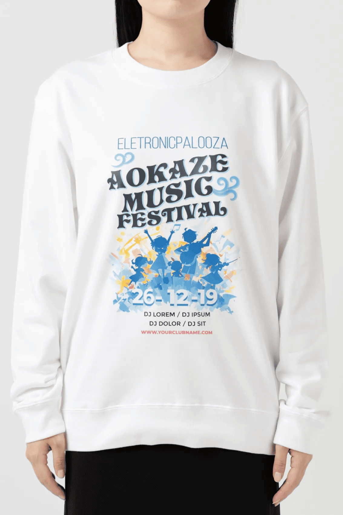 クルーネックトレーナー