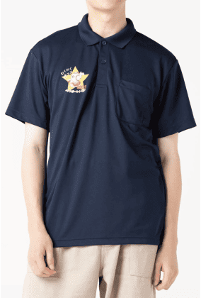 爽快ポケット付きポロシャツ