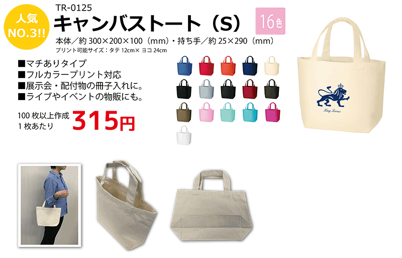 キャンバストートS