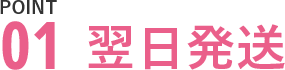 POINT01翌日発送