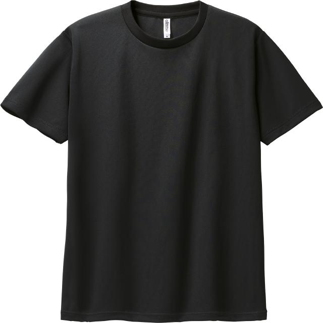 黒・ブラックの半袖Tシャツを1枚からプリント作成【クラTジャパン】