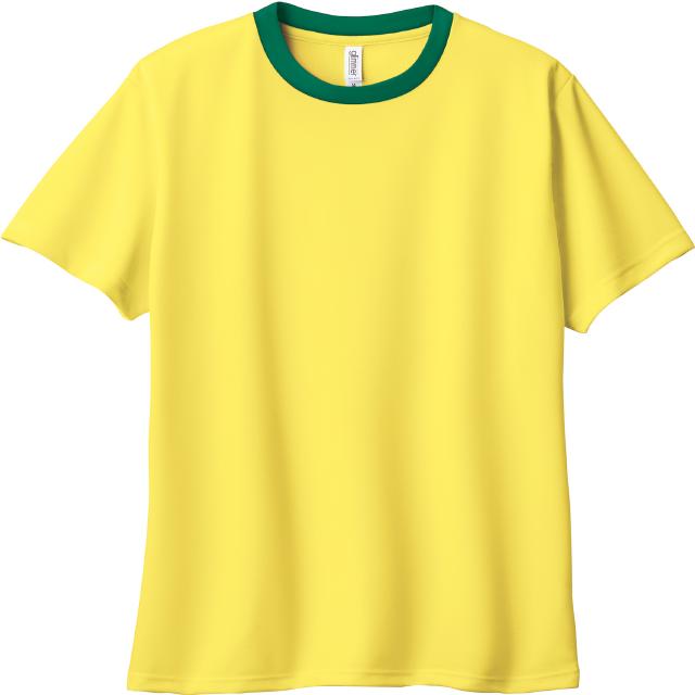 イエロー×グリーン|スピードドライTシャツ