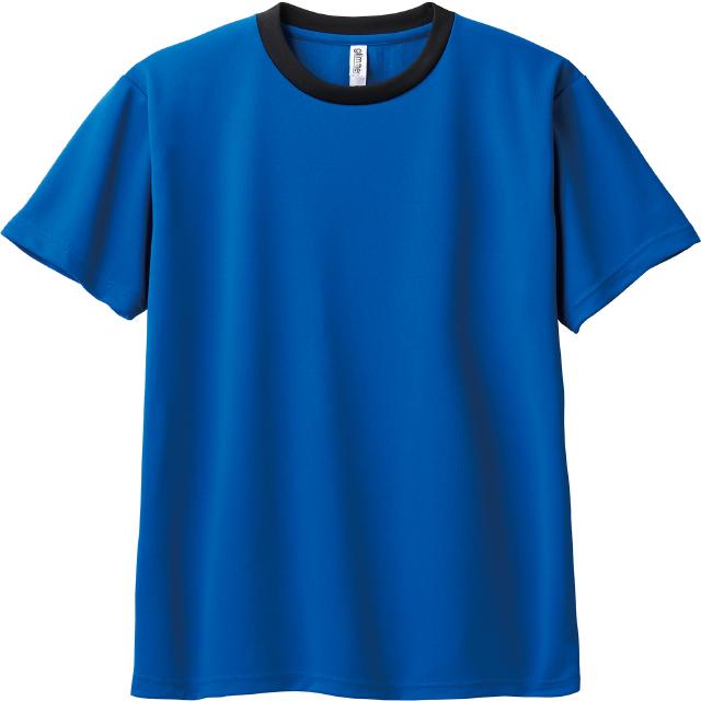 ロイヤルブルー×ブラック|スピードドライTシャツ