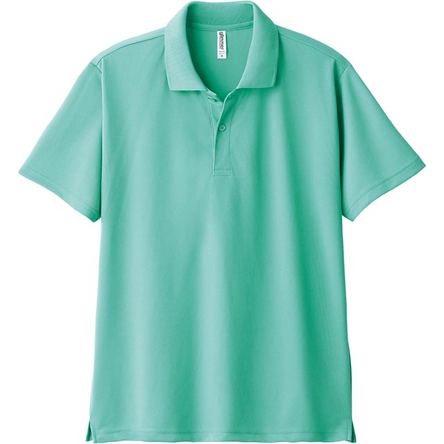ミントグリーン｜爽快ドライポロシャツ