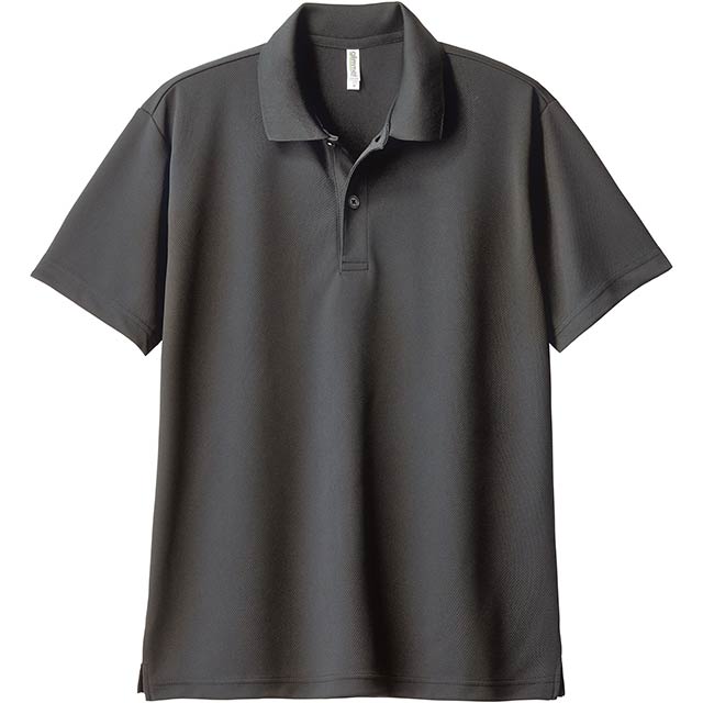 ダークグレー｜爽快ドライポロシャツ