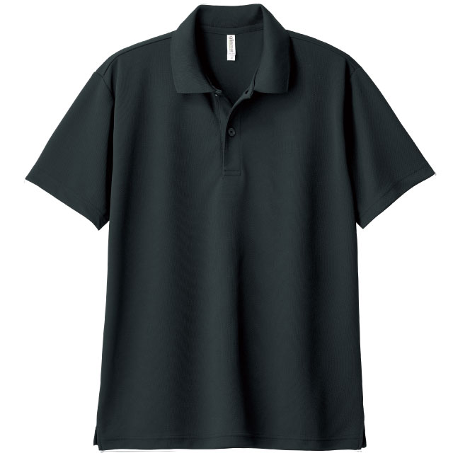 スモークブラック｜爽快ドライポロシャツ