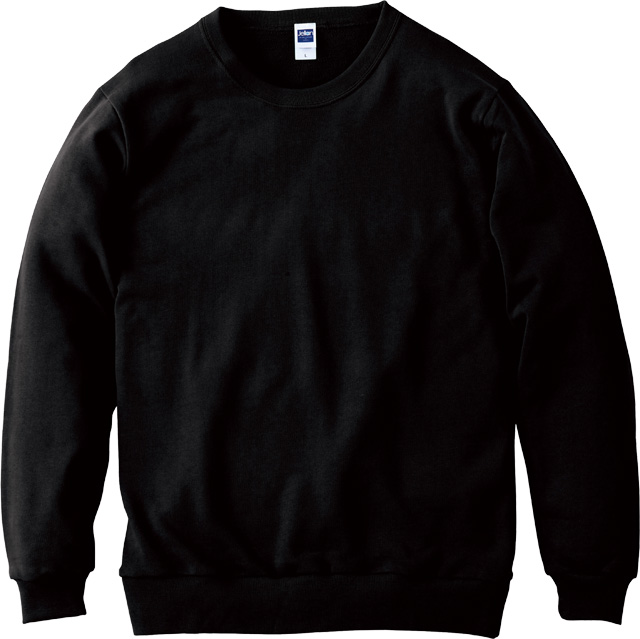 ブラック｜カラフルライトスウェット