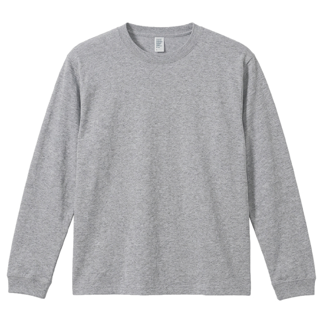 杢グレー｜ハイランクロングTシャツ