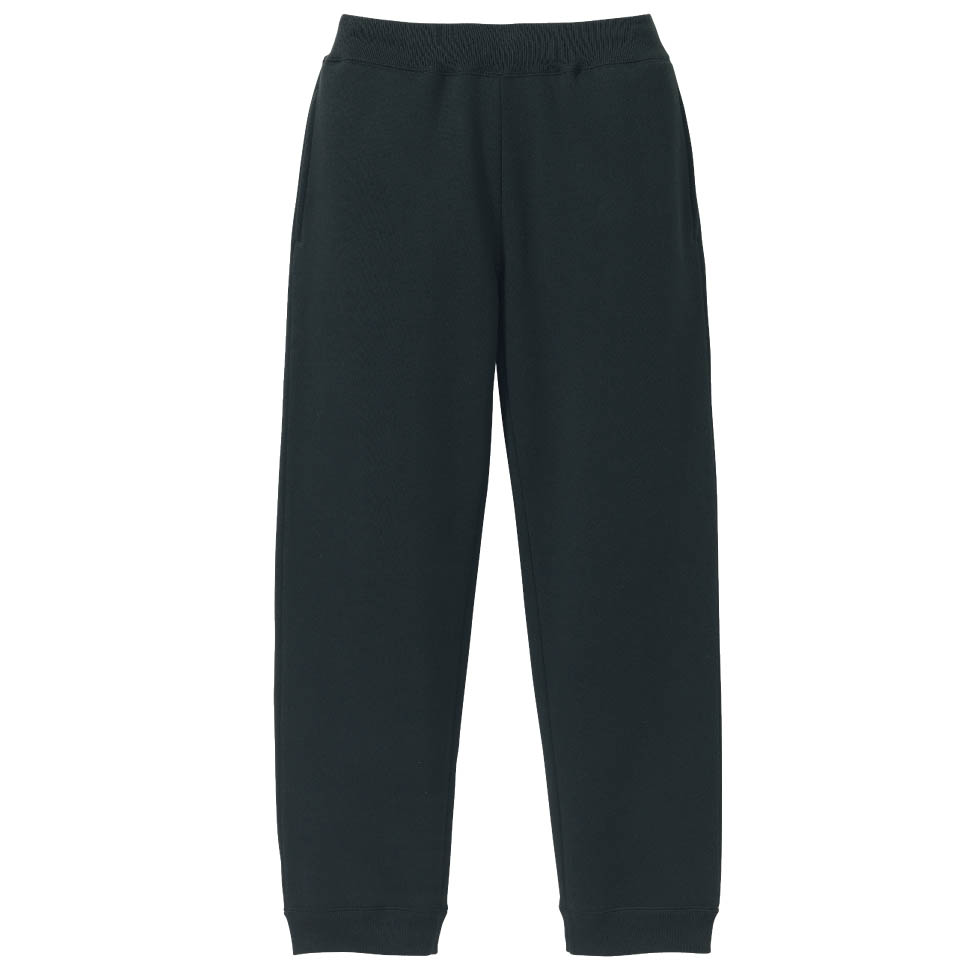 ブラック｜裏起毛スウェットパンツ