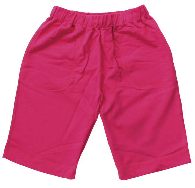 ホットピンク|スウェットハーフパンツ