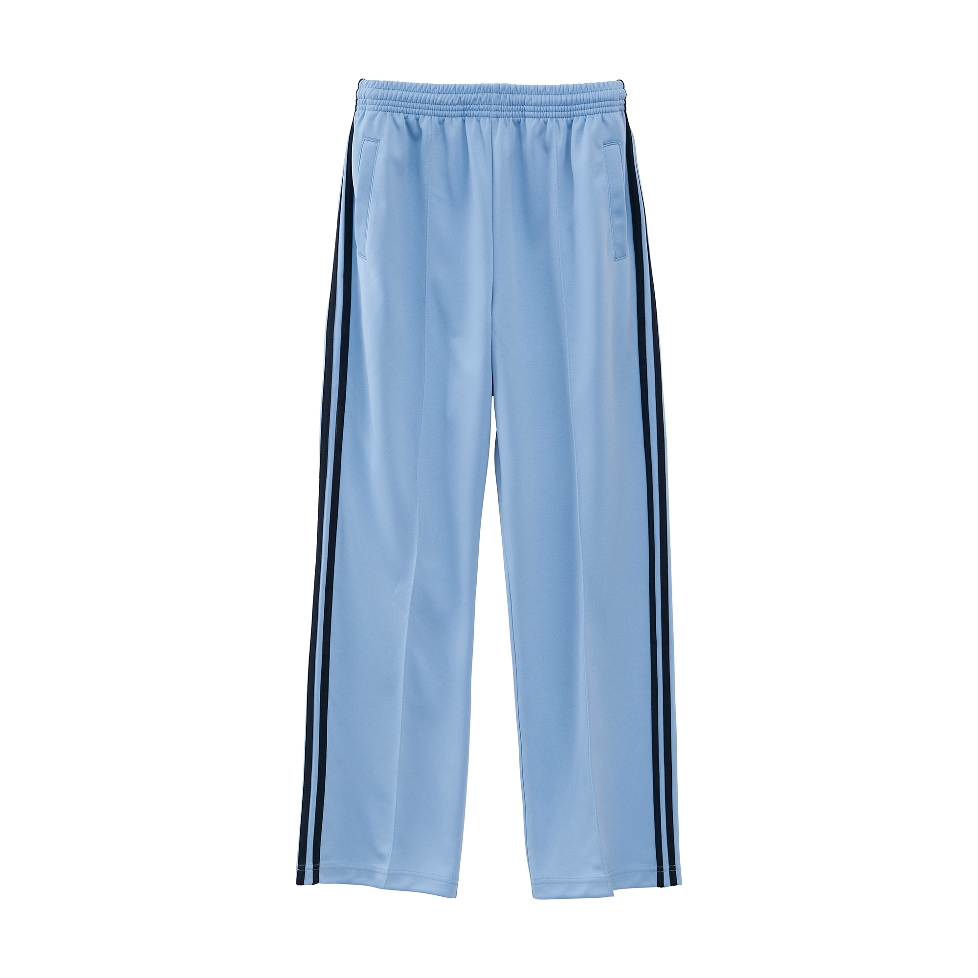 サックス×ネイビー|ハイストリートラインパンツ