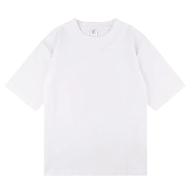 ホワイト｜ハイランクリラックスTシャツ