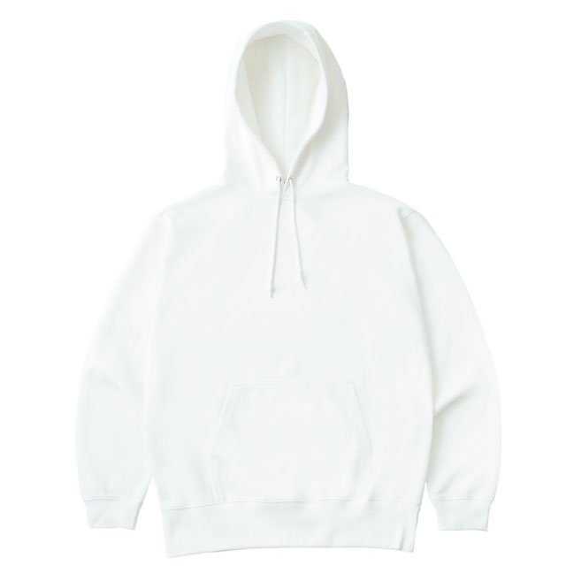 ホワイト｜クイックドライプルパーカー