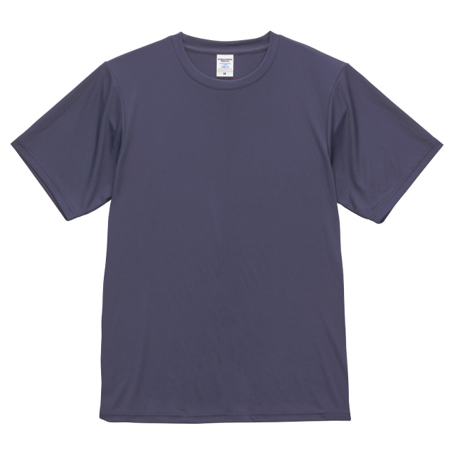 グレイッシュパープル｜やわらか再生Tシャツ