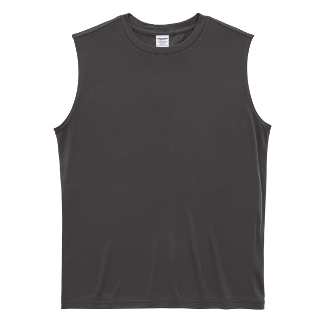 スミ|やわらか再生ノースリーブシャツ