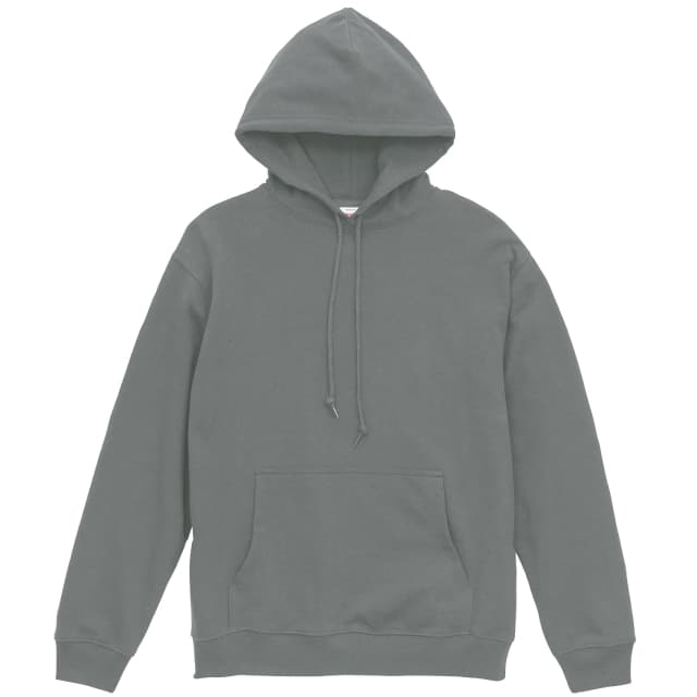 グレー｜王道カジュアルパーカー