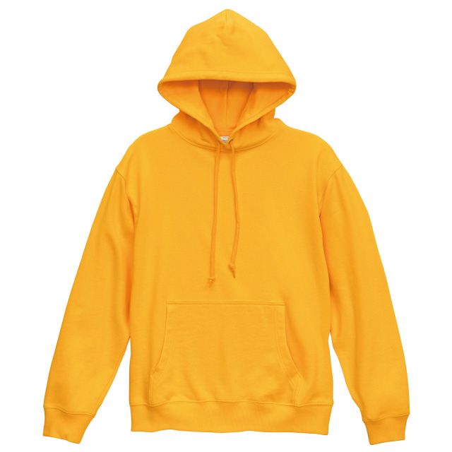 ゴールド｜王道カジュアルパーカー