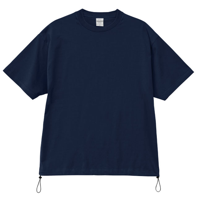 ネイビー｜ゆるっとコードTシャツ