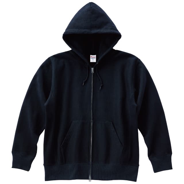 ネイビー｜ベストフレンド厚手ジップパーカー