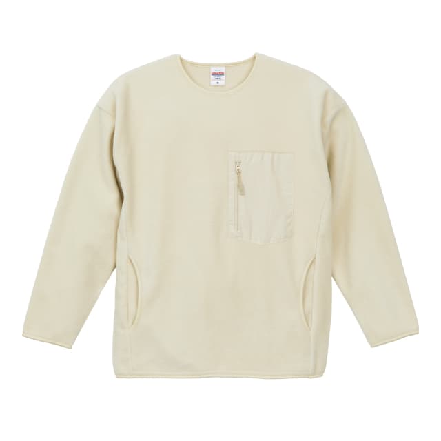 ナチュラル|あったまる長そでフリース