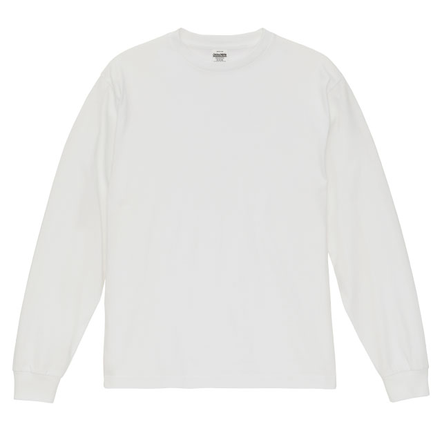 ホワイト｜ゆるそでロングTシャツ