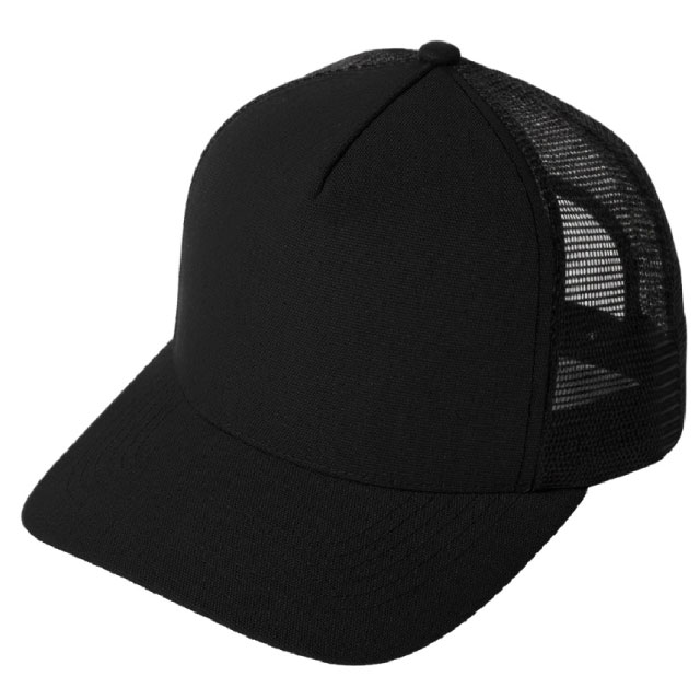 ブラック｜スタイリッシュメッシュキャップ