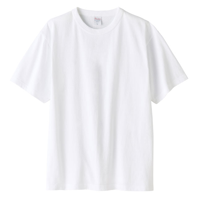ホワイト｜襟ぐりしっかりTシャツ