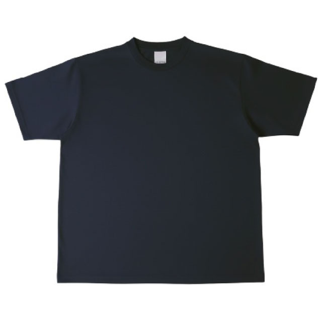 ネイビー｜ジャパンシルキーTシャツ