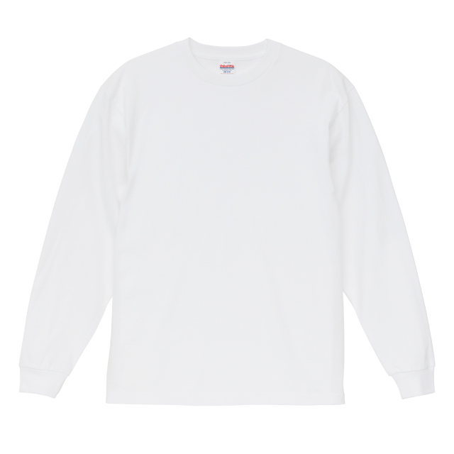 ホワイト｜ざっくり厚手ロングTシャツ