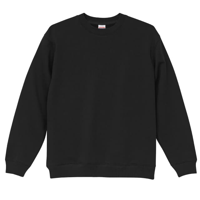 ブラック｜ふんわりあったかトレーナー