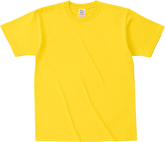 イエロー｜マックスウェイトTシャツ