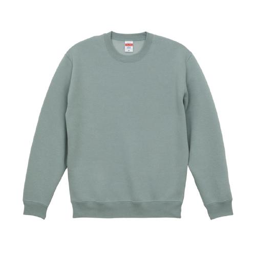 スモーキーグリーン｜裏起毛スウェット