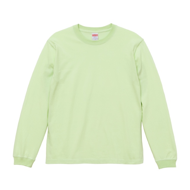 ミルキーライム|タフネスリブロングTシャツ