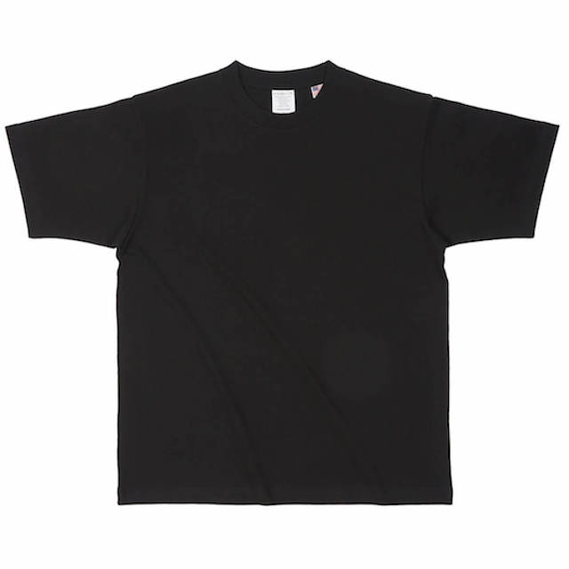 ディープブラック｜アメリカンコットンTシャツ