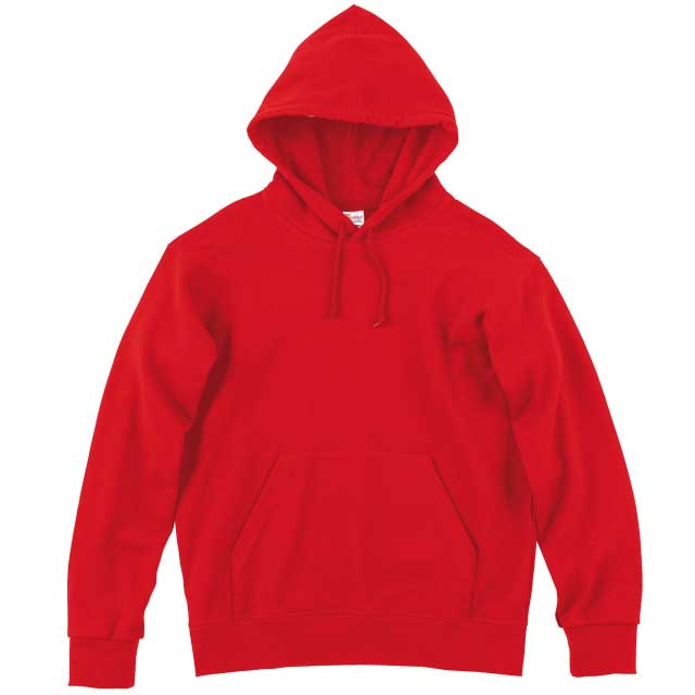 レッド|スタンダードWフードプルパーカー