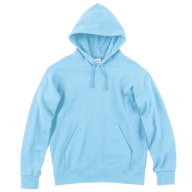 ライトブルー|スタンダードWフードプルパーカー