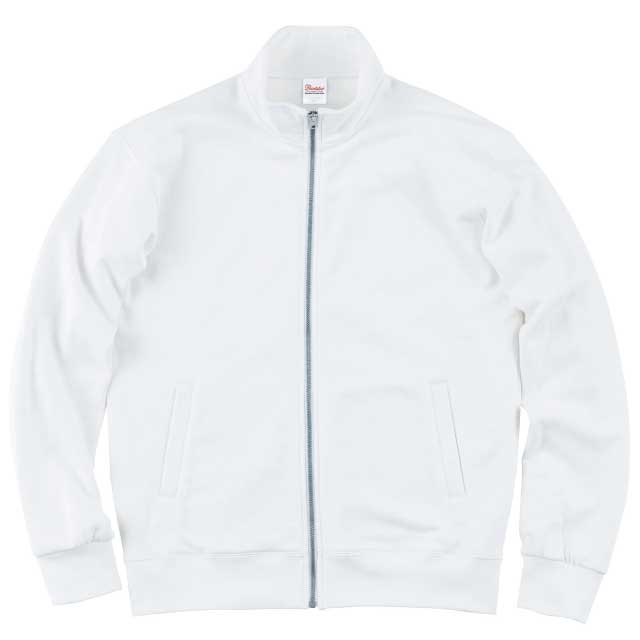 ホワイト｜スタンダードジップスウェットブルゾン