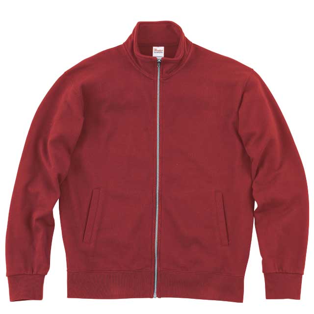 バーガンディ｜スタンダードジップスウェットブルゾン