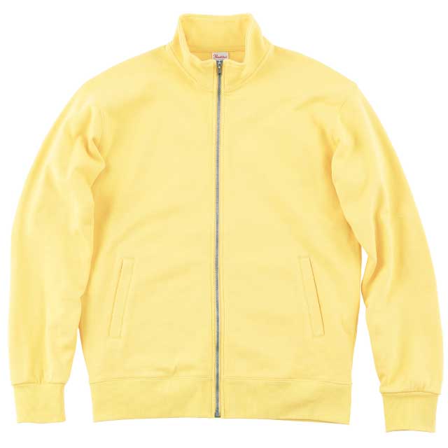 ライトイエロー｜スタンダードジップスウェットブルゾン