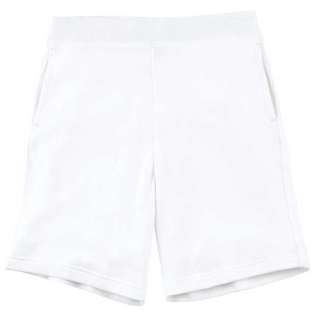 ホワイト|カラフルライトスウェットハーフパンツ