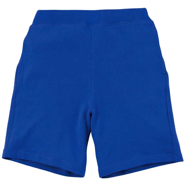 ブルー|カラフルライトスウェットハーフパンツ